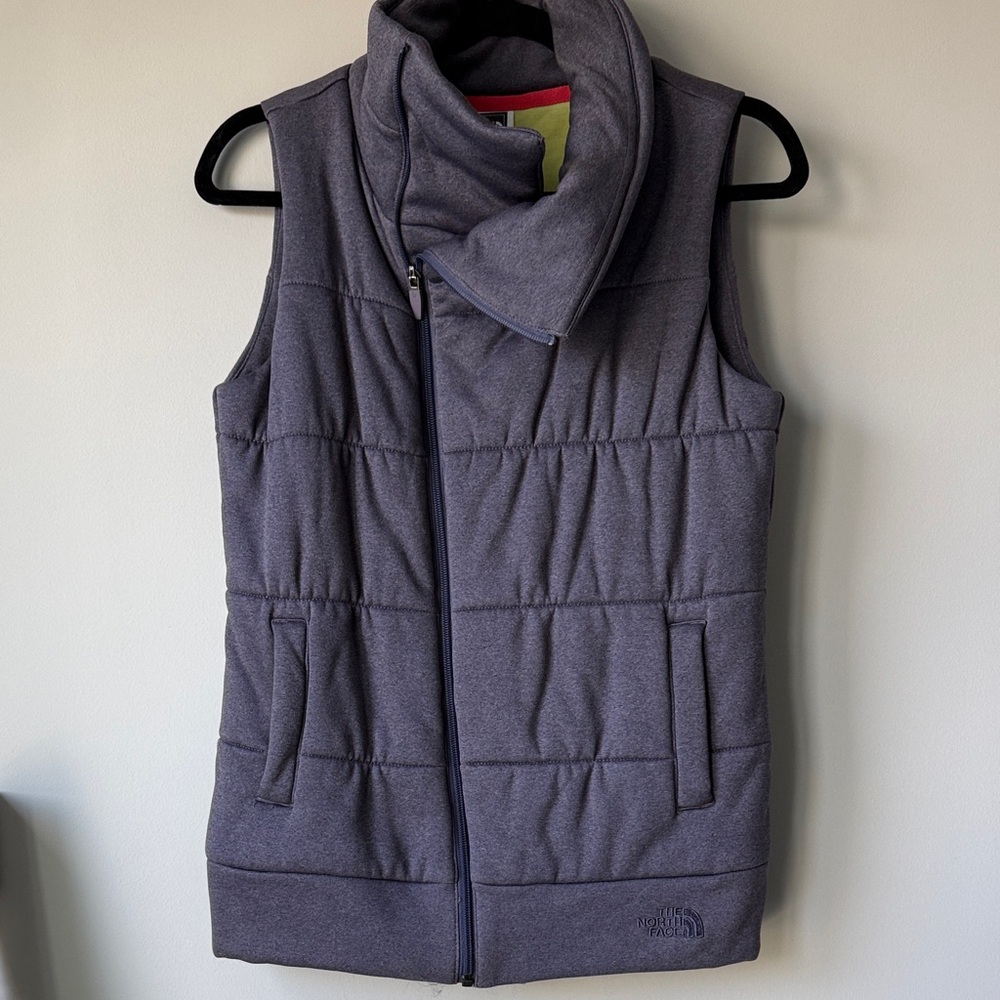 The North Face Women's Purple Puffer Vest
